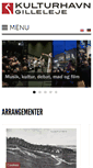Mobile Screenshot of kulturhavngilleleje.dk